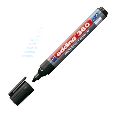 edding360 Board Marker \- Black Bullet Tip 10pk  hi\-res