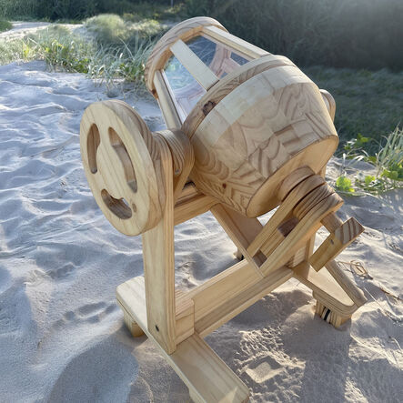 Explore Nook Construction Wooden Cement Mixer  hi\-res
