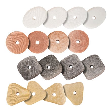 Tactile Threading Pebbles 16pk  hi\-res