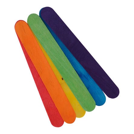 Jumbo Coloured Craft Sticks 500pk  hi\-res
