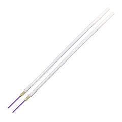 Pentel Izee Retractable Ballpoint Pen Refills 12pk Violet Violet hi-res