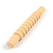 Textured Wooden Rolling Pin Set 4pk  hi\-res