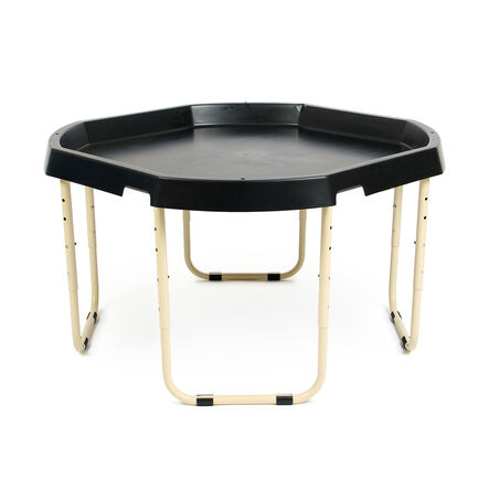 TTS Black Tuff Tray Table \x26 Cream Stand Bundle  hi\-res