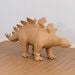 TTS Adventures with Dinosaurs Giant Mache Figure Stegosaurus  hi\-res