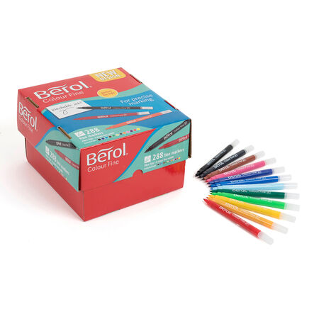 Berol® Colour Fine Pens Assorted 288pk  hi\-res