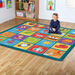 Large Blue Alphabet Carpet W2m  hi\-res