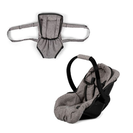 Doll\'s Car Seat \x26 Carrier Set  hi\-res