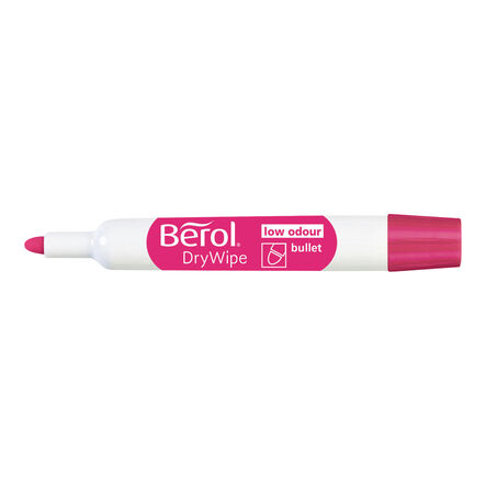 Berol® Drywipe Markers Bullet Tip Assorted Colours 48pk  hi\-res