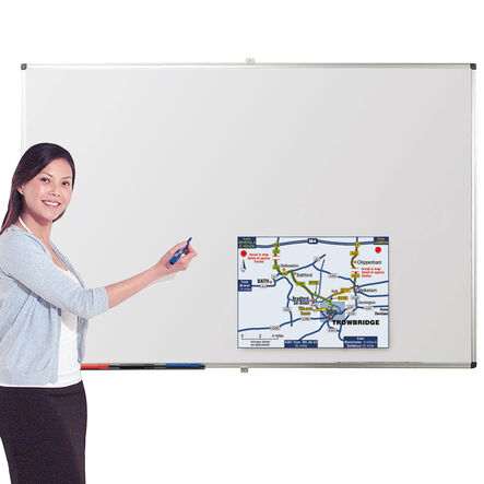 Double Sided Non Magnetic Whiteboard  hi\-res