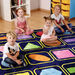 Geometric Shapes Square Placement Carpet 3 x 3m  hi\-res