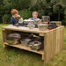 Outdoor Wooden Group Discovery Table  hi\-res