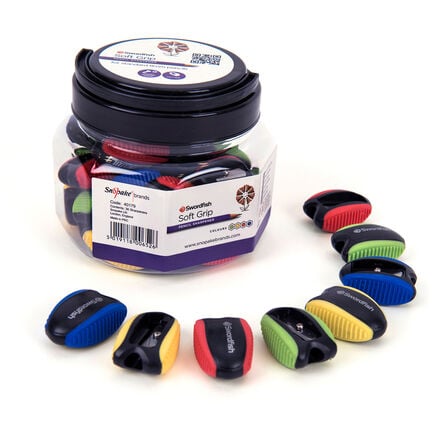 Soft Grip Pencil Sharpeners 36pk  hi\-res