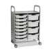 Callero Trolley 8 Shallow 4 Deep Trays  hi\-res
