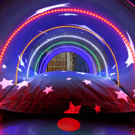 Star Print Kids Giant Bean Bag Chair  hi\-res