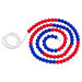 Red and Blue Bead String 100 Bead String Line  hi\-res