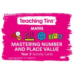 TTS Mastering Number and Place Value Activity Cards Year 3 100pk  TTS Mastering Number and Place Value Activity Cards Year 3 100pk  hi-res