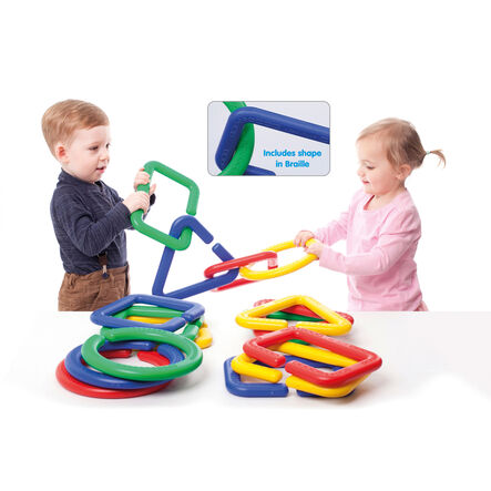 Giant Linking Recycled Shapes  hi\-res