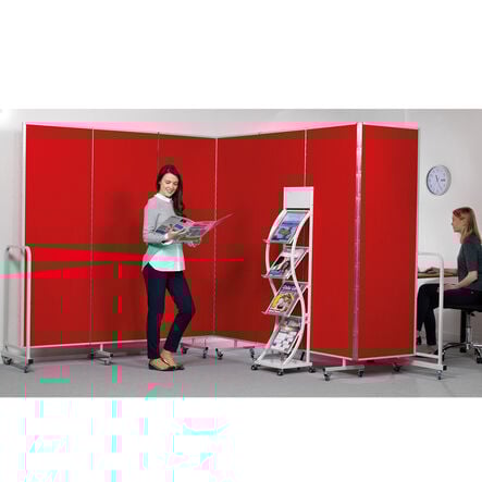 Mobile Insta\-Wall Sound Absorbing Wall  hi\-res