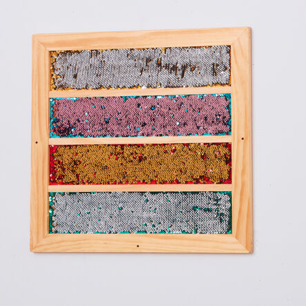 TTS Mark Making Sequin Stripe Board  hi\-res