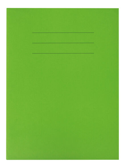 A4 Choice Exercise Book 8mm Ruled with Margin Yellow 64pg  hi\-res