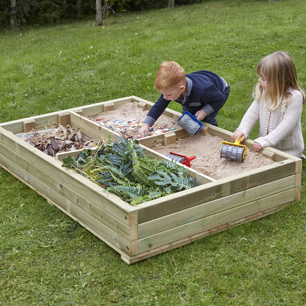 Small World Wooden Sandbox  hi\-res