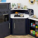 Modern Living Corner Packaway Kitchen Navy  hi\-res