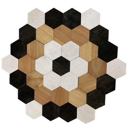 Wooden Hexagon Construction Set  hi\-res