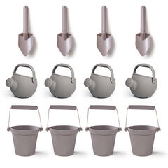 Silicone Sand & Water Collection - Stone Grey 12pk  Silicone Sand & Water Collection - Stone Grey 12pk  hi-res