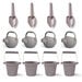 Silicone Sand \x26 Water Collection \- Stone Grey 12pk  hi\-res