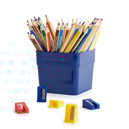 STAEDTLER Noris Jumbo Tri Colour Pencils 50pk  hi\-res
