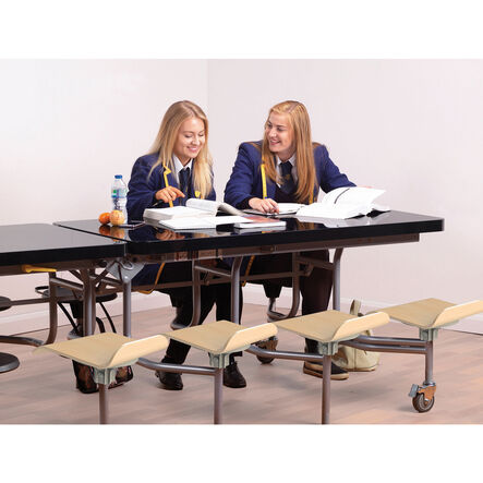 Primo Mobile Folding Dining Table With Seats  hi\-res