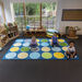 Circles Rectangular Placement Carpet  hi\-res