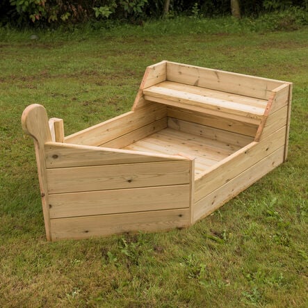 Outdoor Wooden Adventure Boat  hi\-res