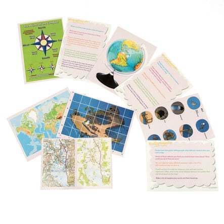 Thinking... Maps and Mapping Skills Cards  hi\-res