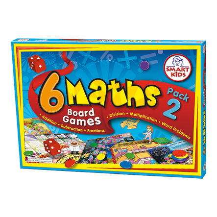 Smart Kids 6 Maths Board Games Pack 2  hi\-res