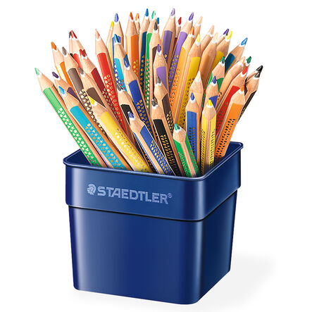 STAEDTLER Noris Jumbo Tri Colour Pencils 50pk  hi\-res