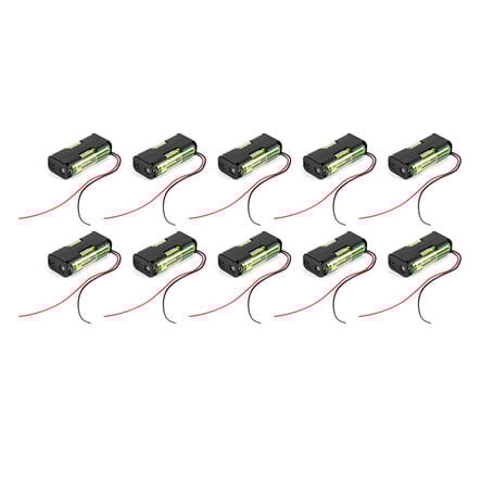 2 x AA Battery Holders with Leads  hi\-res