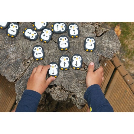 Pre\-Coding Penguin Stones 18pk  hi\-res