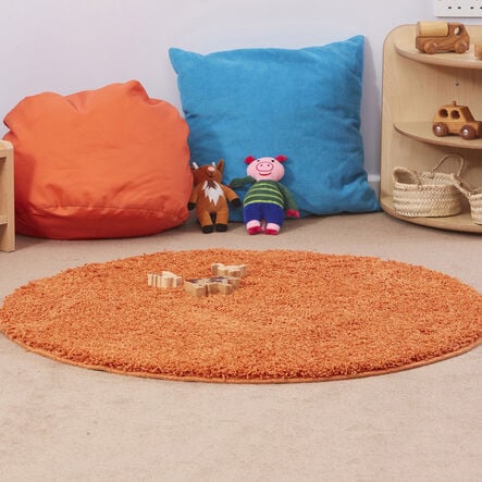 Shaggy Rug Circular 1m  hi\-res
