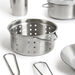 Role Play Kitchen Stainless Steel Cookware Set  hi\-res