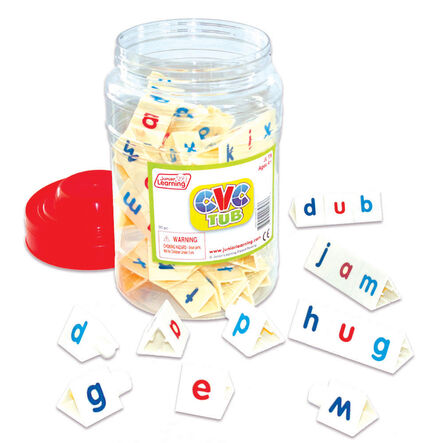 Tri\-Blocks CVC Phonics Tub  hi\-res