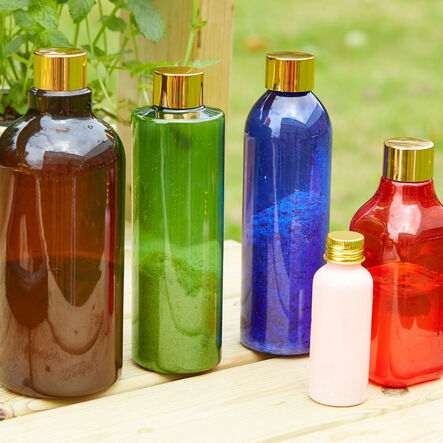 Plastic Assorted Sizes Bottle Set 5pk  hi\-res
