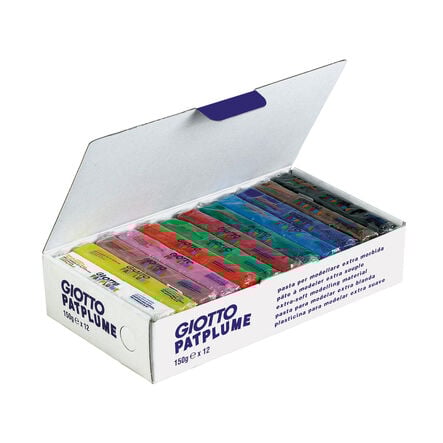 Giotto Modelling Dough Assorted 350g 12pk  hi\-res