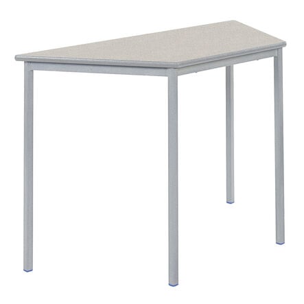 Fully Welded Tables Coloured Edge Trapezium  hi\-res