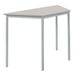 Fully Welded Tables Coloured Edge Trapezium  hi\-res