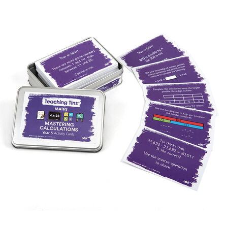 TTS Mastering Calculation Activity Cards Year 5  hi\-res