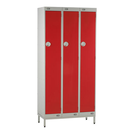 Moresecure School Lockers 300mm Nest of 3  hi\-res