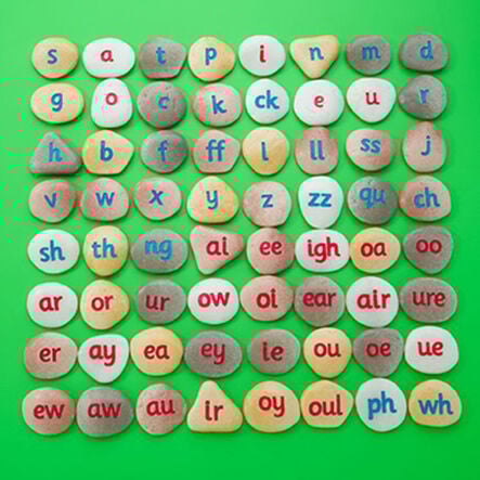 Phonics Pebbles Phoneme Set  hi\-res