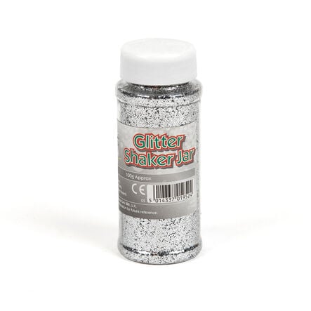 Glitter Shakers 100g Silver Silver hi\-res