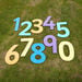 Outdoor Giant Foam Numbers 0\-9  hi\-res